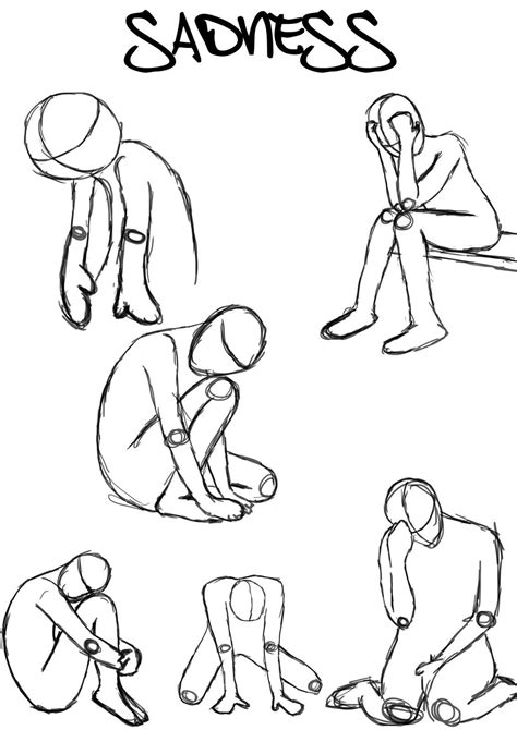 sad pose image|sad poses for sketches.